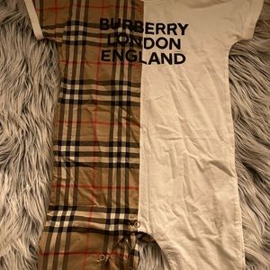 Burberry Vintage Check Onesie